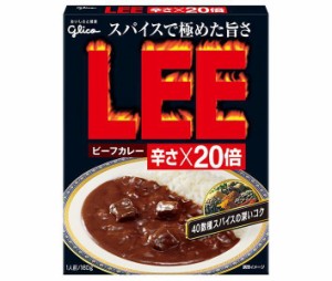 江崎グリコ ビーフカレーLEE 辛さ×20倍 180g×10個入×(2ケース)｜ 送料無料