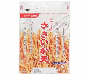 伍魚福 ピリ辛さきいか天 80g×5袋入×(2ケース)｜ 送料無料