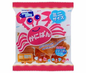 三立製菓 ミニかにぱん 80g×12袋入×(2ケース)｜ 送料無料