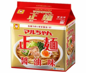 東洋水産 マルちゃん正麺 醤油味 (105g×5食)×6個入｜ 送料無料