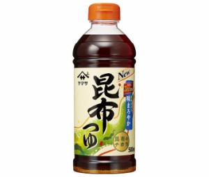 ヤマサ醤油 昆布つゆ 500mlペットボトル×12本入｜ 送料無料