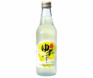 寿屋清涼食品 ゆずサイダー 340ml瓶×24本入｜ 送料無料