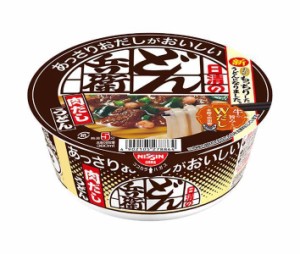 日清食品 日清のあっさりおだしがおいしいどん兵衛 肉だしうどん 72g×12個入｜ 送料無料