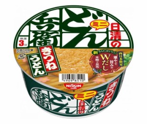 日清食品 日清のどん兵衛 きつねうどんミニ [西] 42g×24(12×2)個入｜ 送料無料