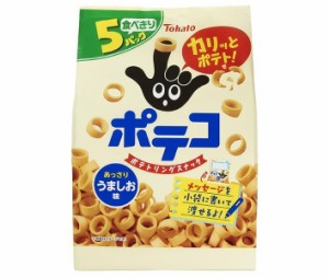 【送料無料・メーカー/問屋直送品・代引不可】東ハト ポテコ うましお味 5P 110g×12袋入