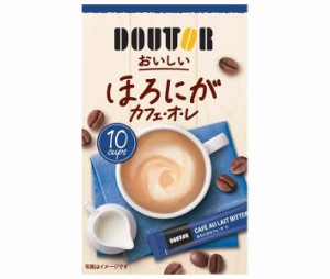 ドトールコーヒー おいしい ほろにがカフェオレ (7g×10P)×36箱入｜ 送料無料