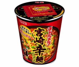 明星食品 チャルメラカップ 宮崎辛麺 67g×12個入｜ 送料無料