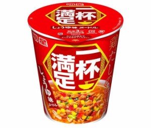 明星食品 一杯満足 しょうゆ味ヌードル 60g×12個入｜ 送料無料