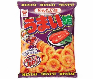 【送料無料・メーカー/問屋直送品・代引不可】リスカ うまい輪めんたい味 75g×12袋入