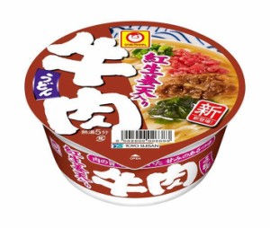 東洋水産 紅生姜天入り 牛肉うどん 87g×12個入｜ 送料無料