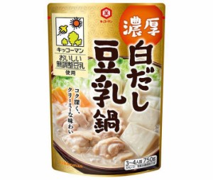 キッコーマン 濃厚白だし 豆乳鍋 750g×12袋入×(2ケース)｜ 送料無料