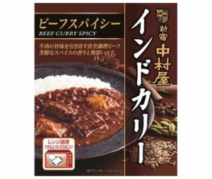 中村屋 新宿中村屋 インドカリー ビーフスパイシー 200g×5箱入×(2ケース)｜ 送料無料