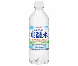 サンガリア 伊賀の天然水 炭酸水 500mlペットボトル×24本入｜ 送料無料