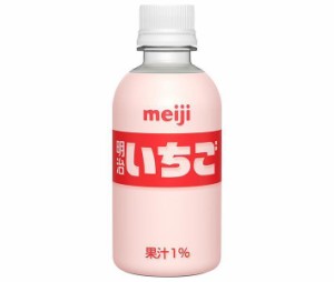 【送料無料・メーカー/問屋直送品・代引不可】明治 いちご 220mlペットボトル×24本入×(2ケース)