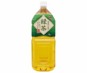 富永貿易 神戸茶房 緑茶 2Lペットボトル×6本入×(2ケース)｜ 送料無料