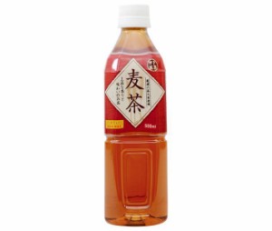 富永貿易 神戸茶房 麦茶 500mlペットボトル×24本入｜ 送料無料