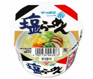 サンヨー食品 サッポロ一番 塩らーめん ミニどんぶり 41g×24(12×2)個入｜ 送料無料