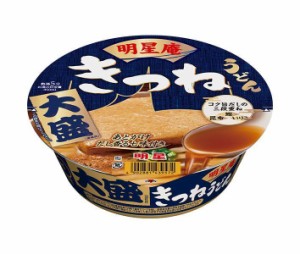 明星食品 明星庵 きつねうどん 大盛 105g×12個入｜ 送料無料