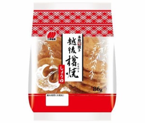 【送料無料・メーカー/問屋直送品・代引不可】三幸製菓 越後樽焼 しょうゆ 86g×12個入