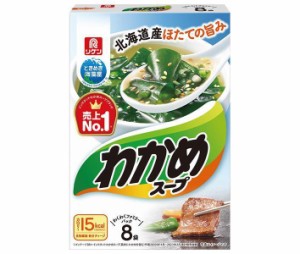 理研ビタミン わかめスープ わくわくファミリーパック 8袋入 (5.3g×8袋)×6箱入｜ 送料無料