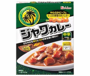 ハウス食品 レトルトジャワカレー 中辛 200g×30個入×(2ケース)｜ 送料無料