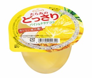 たらみ たらみのどっさり パイン＆ナタデココ 230g×24(6×4)個入×(2ケース)｜ 送料無料