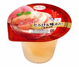 たらみ とろける味わい ご褒美白桃 200g×24(6×4)個入×(2ケース)｜ 送料無料