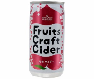 山形食品 FruitsCraftCider モモ 200ml缶×30本入×(2ケース)｜ 送料無料