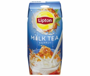 森永乳業 リプトン ミルクティー(プリズマ容器) 200ml紙パック×24本入｜ 送料無料