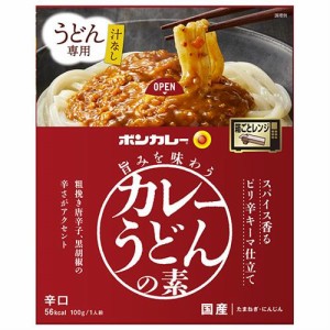 大塚食品 ボンカレー カレーうどんの素 ピリ辛キーマ仕立て 100g×30個入｜ 送料無料