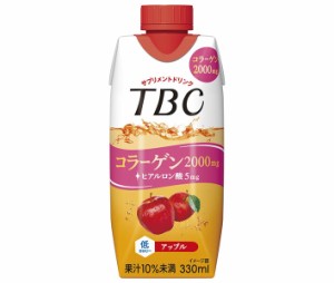 森永乳業 TBC コラーゲン アップル 330ml紙パック×12本入×(2ケース)｜ 送料無料