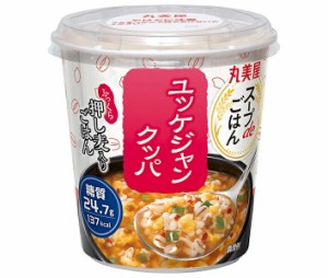 丸美屋 スープdeごはん ユッケジャンクッパ 69.8g×6個入×(2ケース)｜ 送料無料