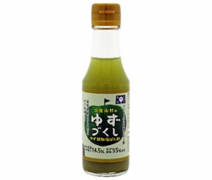 旭フレッシュ 土佐山村のゆずづくし ゆず胡椒塩ぽん酢 160g瓶×12本入｜ 送料無料