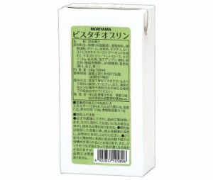 守山乳業 MORIYAMA ピスタチオプリン 540g紙パック×12本入×(2ケース)｜ 送料無料