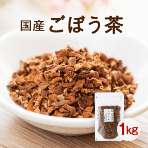 ごぼう茶 国産 沢山消費する方にオススメ！ 大容量お得パック 100g×10袋(1kg) イヌリン豊富 国産健康茶 ごぼう茶 無添加 熊本産100％ 【