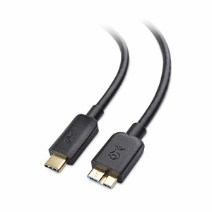 Cable Matters USB Type C Micro B 変換ケーブル 5 Gbps Micro B 9ピン 1m 外付けHDD USB Ty