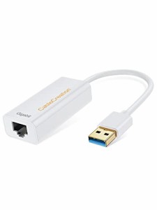 usb ethernet アダプタ， CableCreation 超高速USB 3.0 to RJ45 ギガビットイーサネットアダプタ10/100/1