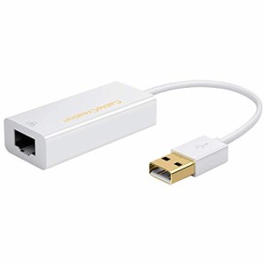 USB有線LANアダプタ， CableCreation USB 2.0 to RJ45 10/100Mbps USB有線LANアダプタ Mac OS/