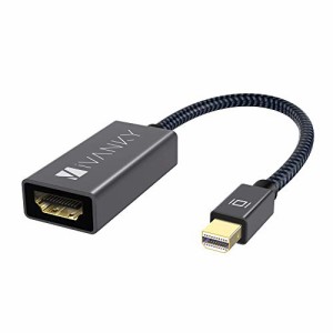 Mini DisplayPort-HDMI 変換アダプタ， iVANKY【1080P@60Hz/20cm】Minidisplayport/Thunde