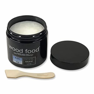 “Wood Food” 天然艶出し蜜蝋ワックス (ニュートラル， 180ml)