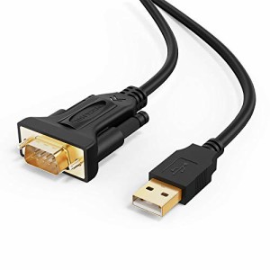 rs232c usb 変換， CableCreation USB to RS232 アダプタ 【FTDIチップセット内蔵】金メッキUSB 2.0（オス