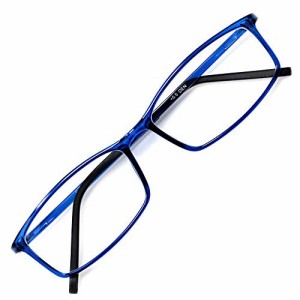 アイウェアエア 老眼鏡 おしゃれ メンズ レディース ブルーライトカット スクエア デニム +0.50