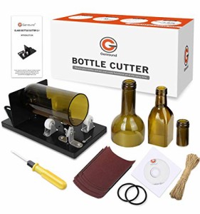 Genround ボトルカッター ガラス ボトル カッター ワインボトルカッター 切断工具 DIY 花瓶 燭台 Bottle Cutting 使用CD