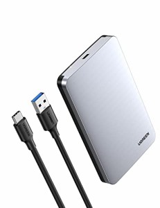 UGREEN 2.5インチ HDDケース 2.5インチ ssd ケース USB C 3.1 Gen2接続 HDD 外付けケース 9.5mm 7mm対応