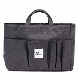 バッグインバッグ トート用 自立 軽量 ヨコ インナーバッグ 横 トラベルポーチ トートバッグ 収納 E-IN-BAG 01