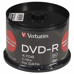 バーベイタムジャパン データ用 1回記録 DVD-R 4.7GB 【TYコード品】ホワイトワイドプリンタブル 50枚 DHR47JP50SV1TY