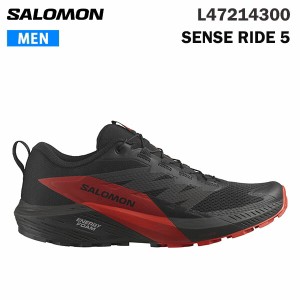 サロモン  トレランシューズ メンズ  SENSE RIDE 5 L47214300 トレイルランニング  salomon 正規品