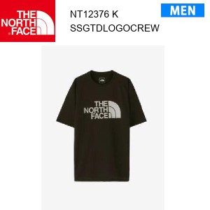 【メール便】24ss ノースフェイス ショートスリーブGTDロゴクルー メンズ S/S GTD Logo Crew NT12376  カラー K THE NORTH FACE 正規品