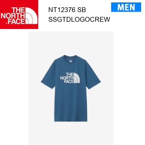 【メール便】24ss ノースフェイス ショートスリーブGTDロゴクルー メンズ S/S GTD Logo Crew NT12376  カラー SB THE NORTH FACE 正規品