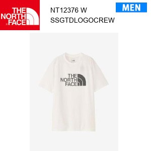 【メール便】24ss ノースフェイス ショートスリーブGTDロゴクルー メンズ S/S GTD Logo Crew NT12376  カラー W THE NORTH FACE 正規品